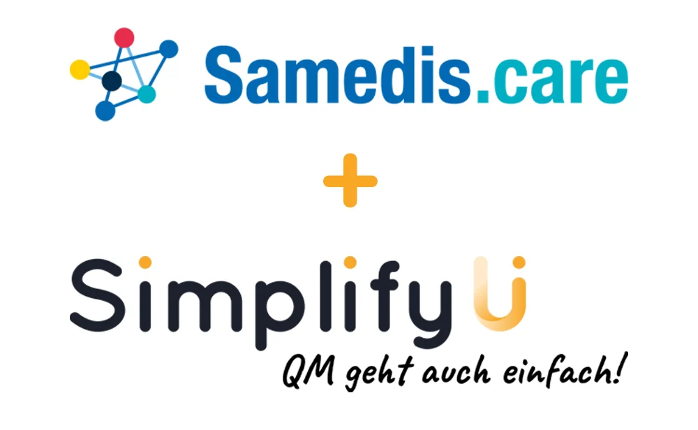 SimplifyU und Samedis.care — Kooperation