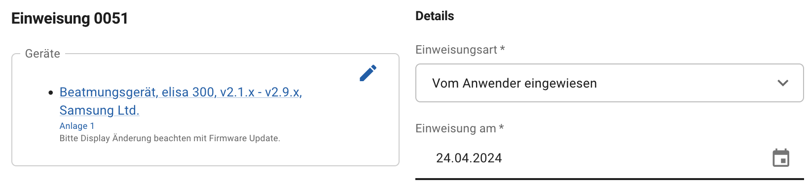 Samedis.care April Release Informationen