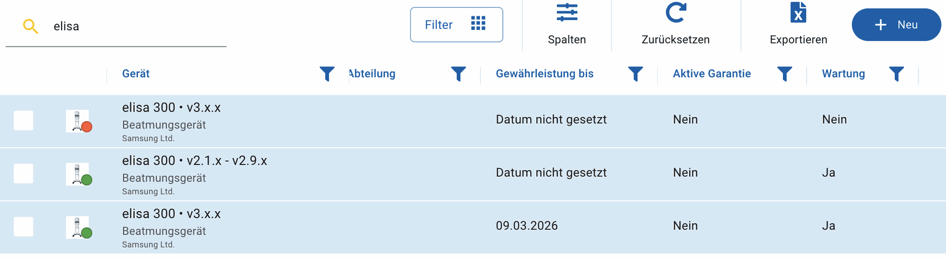 Samedis.care April Release Informationen